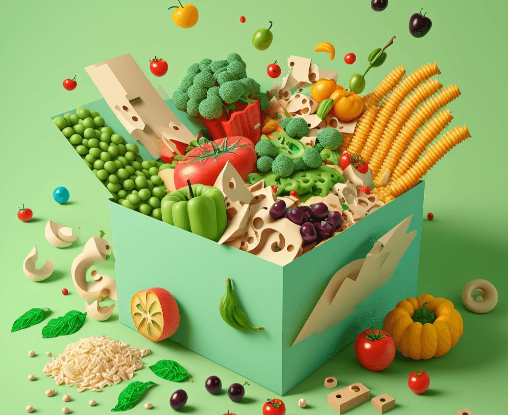 Fresh ingredients ready for cooking